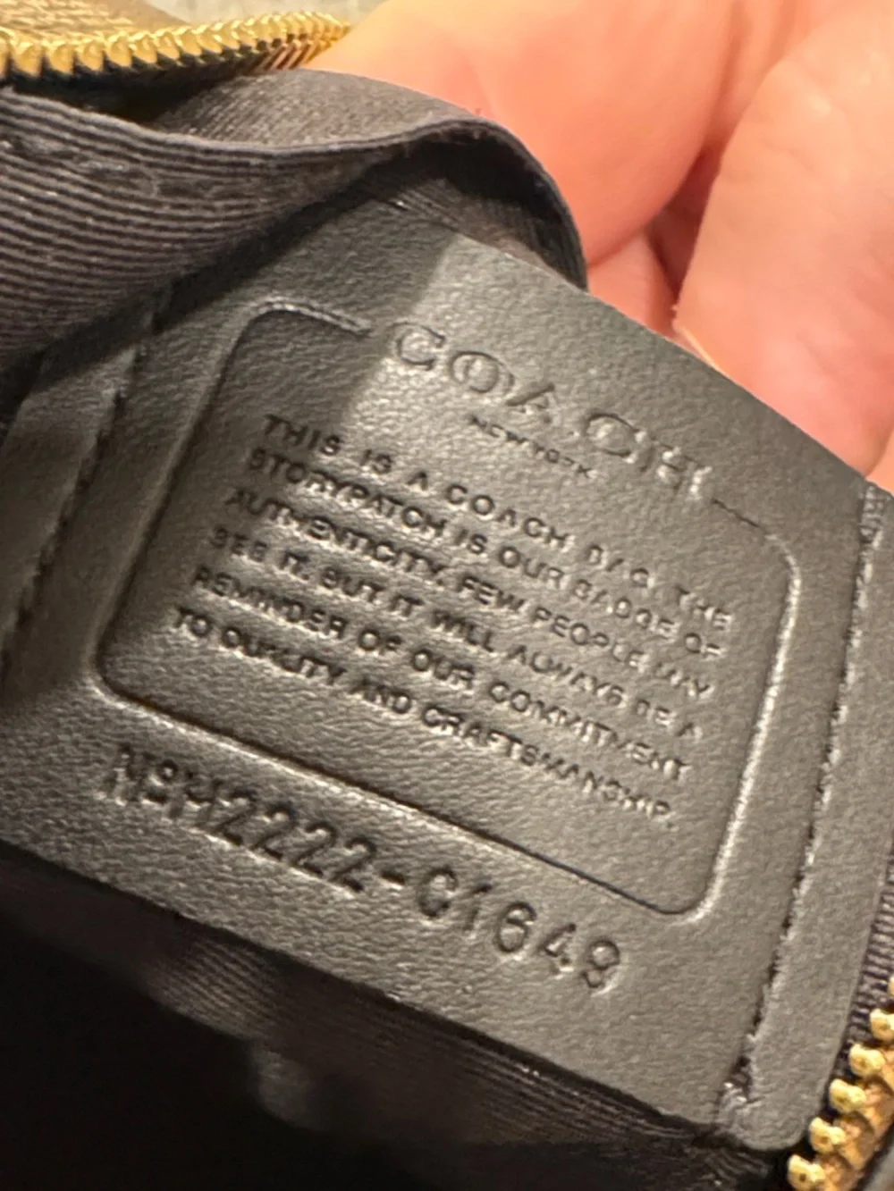 Coach Ellie File Bag in Signature Brown Crossbody Bag - Picture 17 of 17